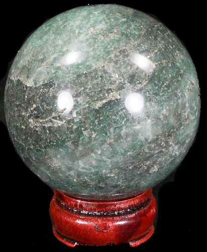 Aventurine (Green Quartz) Sphere - Glimmering #32150